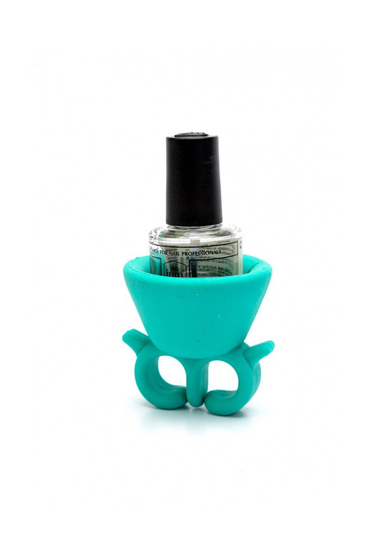 Фото товара 17206, держатель-кольцо лака для ногтей «лотос»